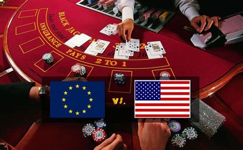 Diferencia blackjack americano europeo y